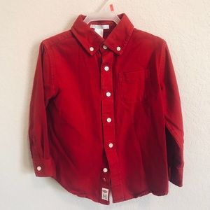Janie and Jack Brushed Twill Shirt